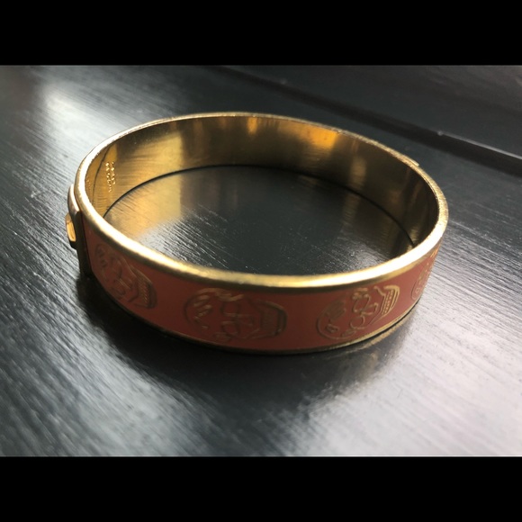 Alexander McQueen enamel skull bangle - Picture 4 of 5